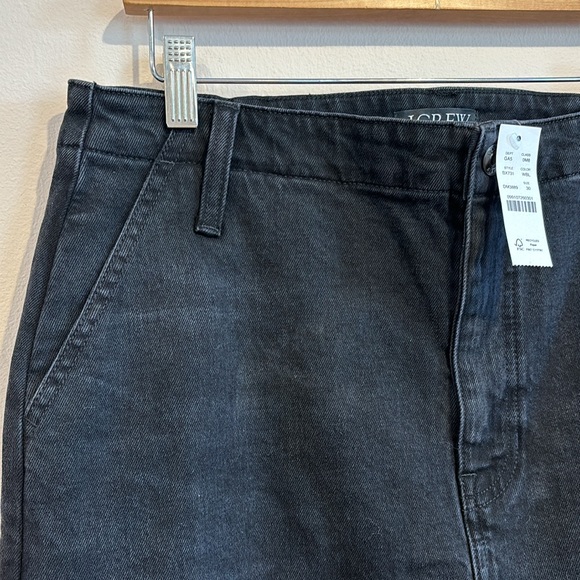 J.Crew | Denim Maxi Skirt in washed black | NWT  |  Size 30 - Picture 8 of 12